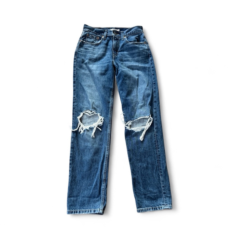 Levi's Blue Straight Leg Women's Jeans